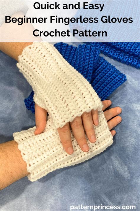 Very Basic Crocheted Fingerless Gloves Pdf