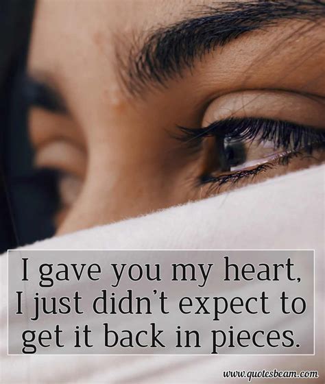 Very Sad Quotes About Broken Hearts