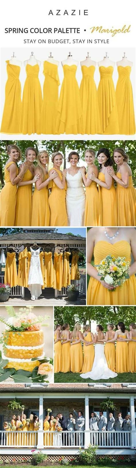 Vestidos para bodas en tono amarillo: ¡Elige el sol radiante para tu estilo nupcial!