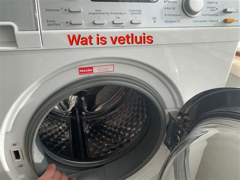 vetluis wasmachine