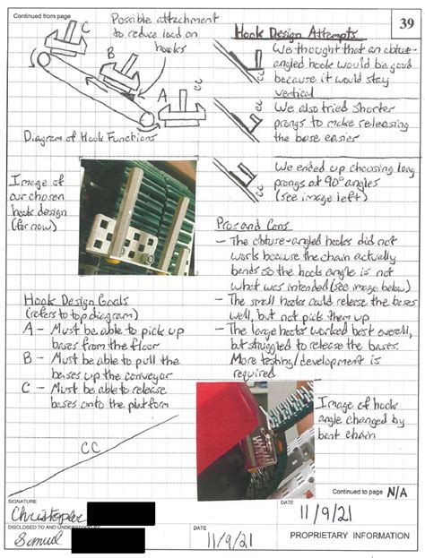 Download Vex Engineering Notebook Example 