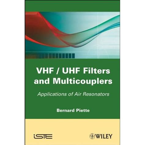 Read Vhf Uhf Filters And Multicouplers Application Of Air Resonators General Circuit Theory Design 