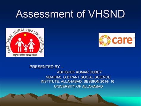 Read Vhnd Guidelines 