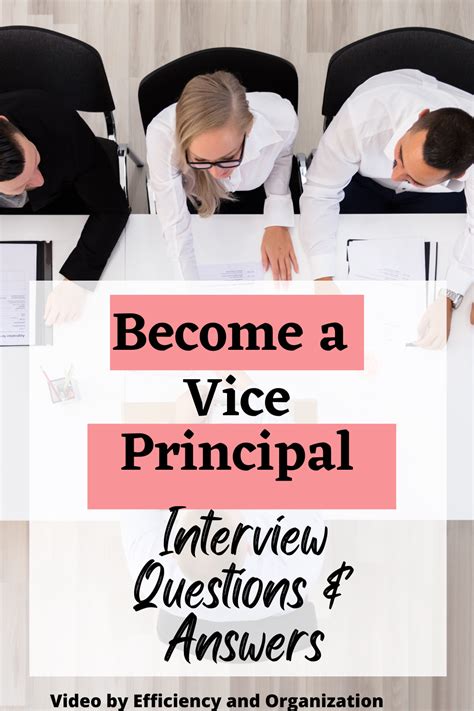 Download Vice Principal Interview Questions And Answers 