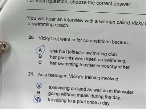 Vicky First Went In For Competitions Because