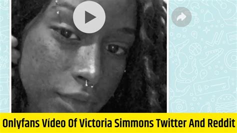 Victoria simmons twitter vídeo