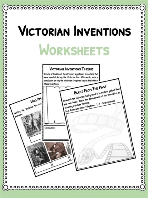 Victorian Inventions Facts Amp Worksheets Victorian Invention Creation Worksheet For Kindergarten - Invention Creation Worksheet For Kindergarten