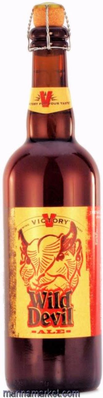 victory wild devil ipa beer