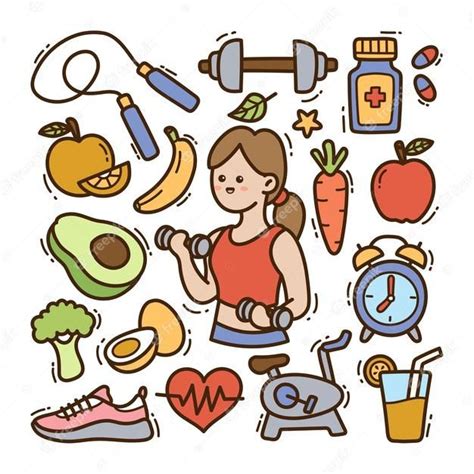 Vida Saludable Dibujos