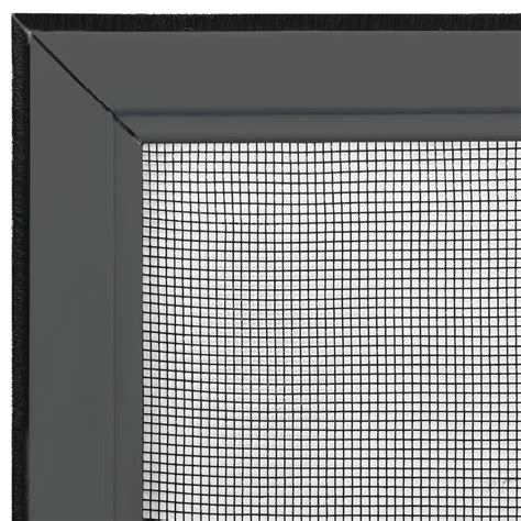 vidaXL Extendable Insect Screen for Windows Anthracite