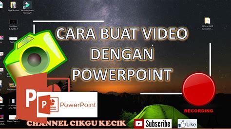 video dengan powerpoint