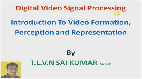 video formation perception and representation pdf