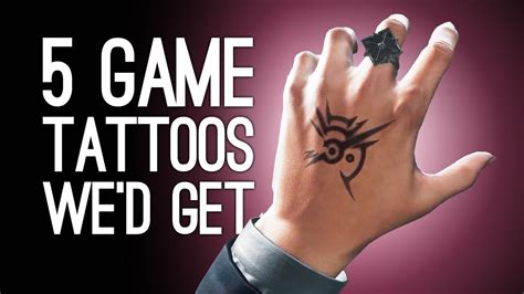 Video Game Symbols Tattoos