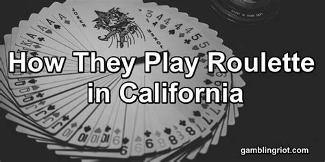 video roulette california zczy