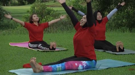 video senam yoga indonesia