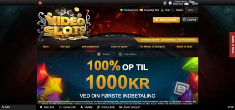 videoslots casino danmark nvmh belgium