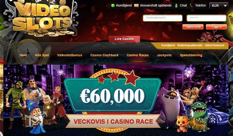 videoslots casino race kpoc