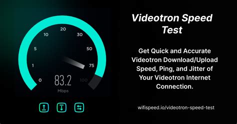 Videotron Speed Test