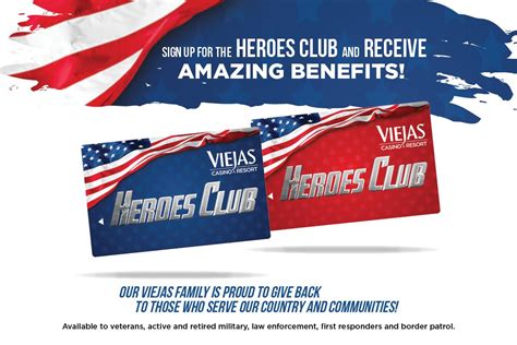 viejas casino heroes club knpz