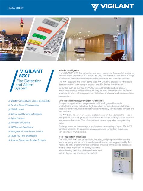 Vigilant Fire System Programming