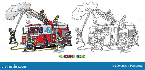 Vigili Del Fuoco: Libro Da Colorare Per Le Donne