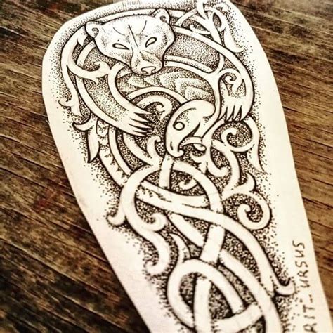 viking bear tattoo designs