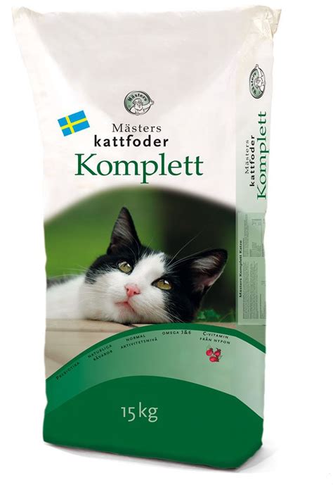 vilka kattfoder innehåller ris