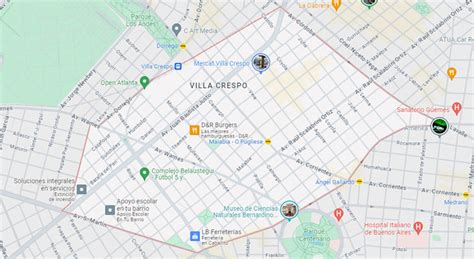 Villa Crespo Mapa