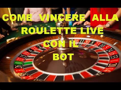 vincere roulette live/