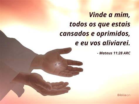 Vinde A Mim Todos Vós Que Estais Cansados Nvi