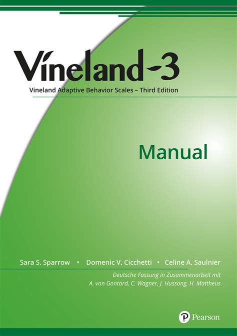Vineland Adaptive Behavior Scales Sample Questions