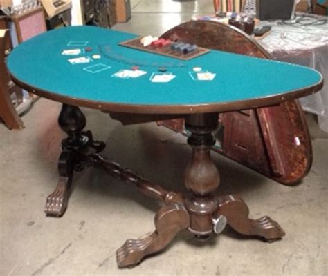 vintage casino table