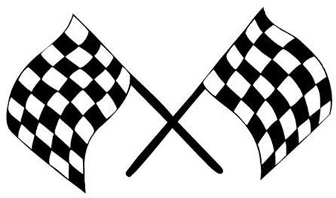 Vintage Checkered Flag Decals Graphics