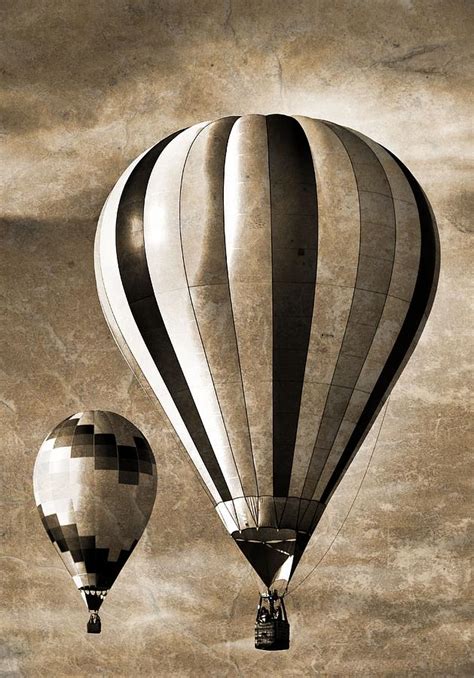 Vintage Hot Air Balloon Photography