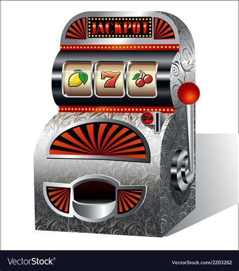 Vintage Slot Machine Royalty Free Vector Image - Slot Machine Provider