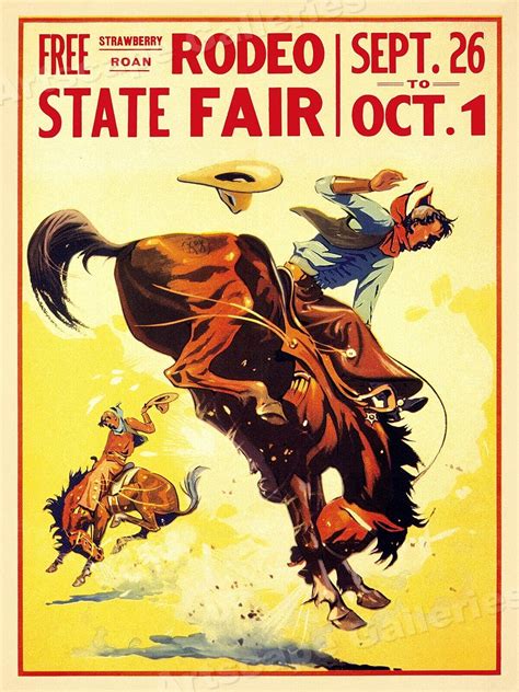 Vintage State Fair Poster