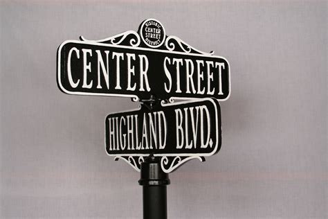 vintage street signs