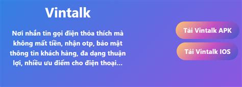 vintalk | VinTalk En VinBigdata Product
