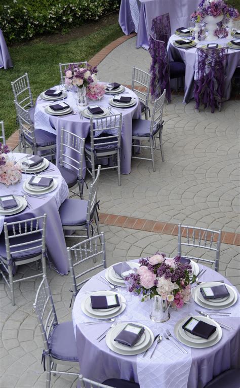 Violet And Lavender Wedding Decorations