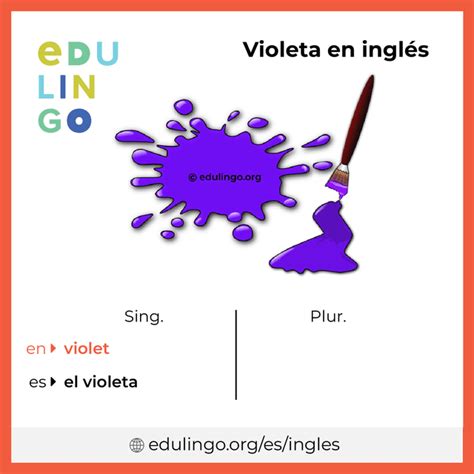 Violeta En Ingles