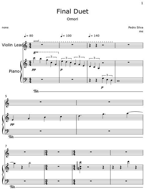 violin duet final piano tutorial