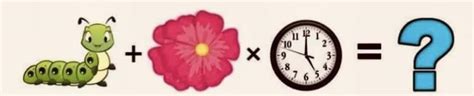 Viral Brainteaser Caterpillar Flower Clock Pb Caterpillar Plus Flower Time Clock - Caterpillar Plus Flower Time Clock