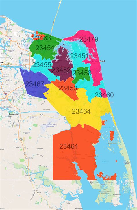 virginia beach va zip code