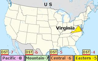 virginia current time
