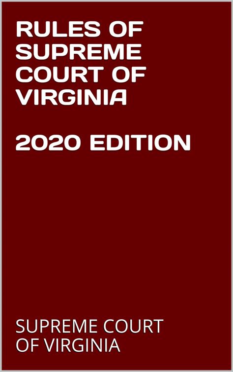 virginia rules of supreme court