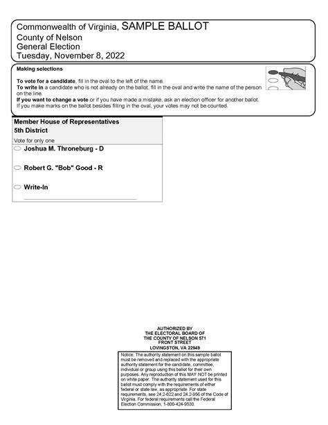 virginia sample ballot