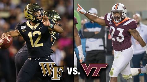 virginia tech vs wake