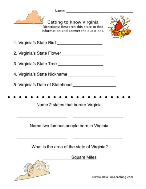 Virginia Worksheets Pdf Free Download Virgin Islands First Grade Worksheet - Virgin Islands First Grade Worksheet