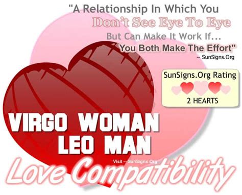 virgo dating a leo man