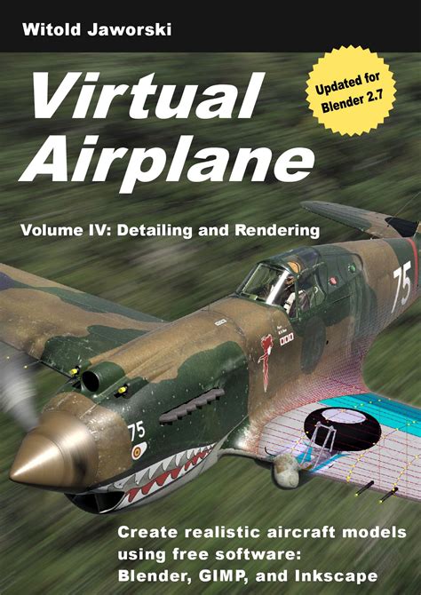 Download Virtual Airplane Preparations Create Realistic Aircraft Models Using Free Software Blender Gimp And Inkscape 